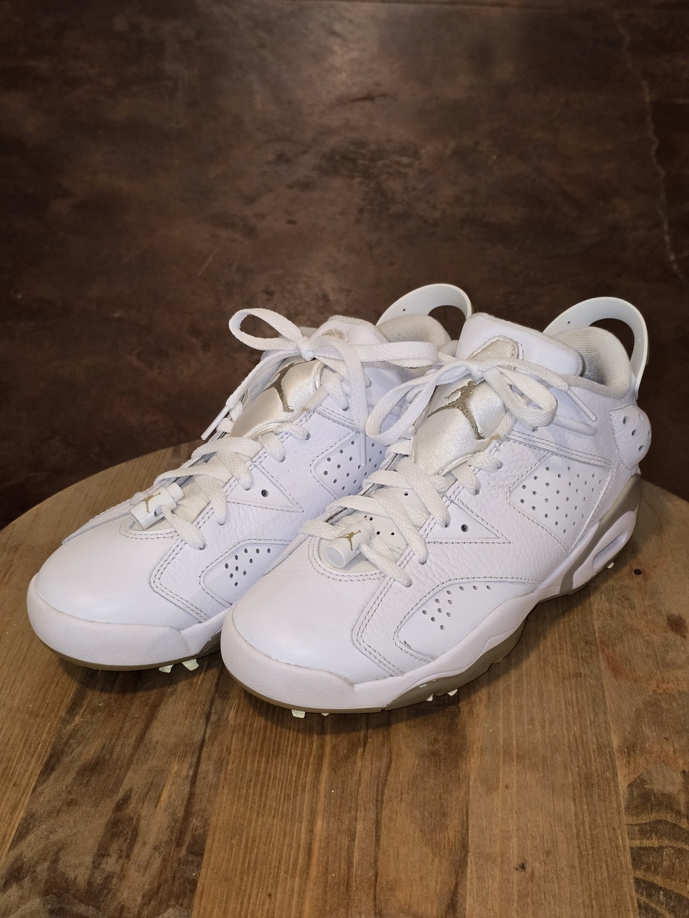 Nike Air Jordan 6 Retro Low Golf White Khaki Men's Size 6.5 DV1376-100